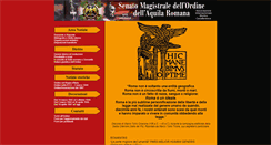 Desktop Screenshot of ordineaquilaromana.org